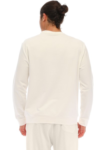 Spqr Sweatshirt Saturn Ekru fırsatları