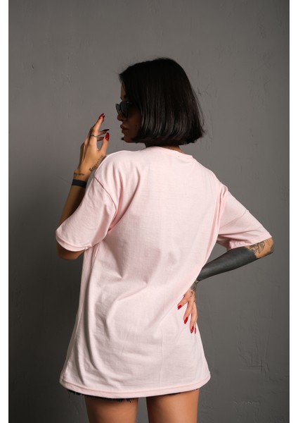 Kadın San Francisco California Baskılı Oversize T-Shirt indirimleri