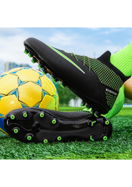 Erkek Futbol Ayakkabısı - Siyah (Yurt Dışından)