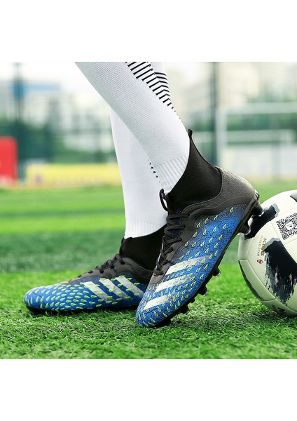 Erkek Futbol Krampon - Mavi (Yurt Dışından)
