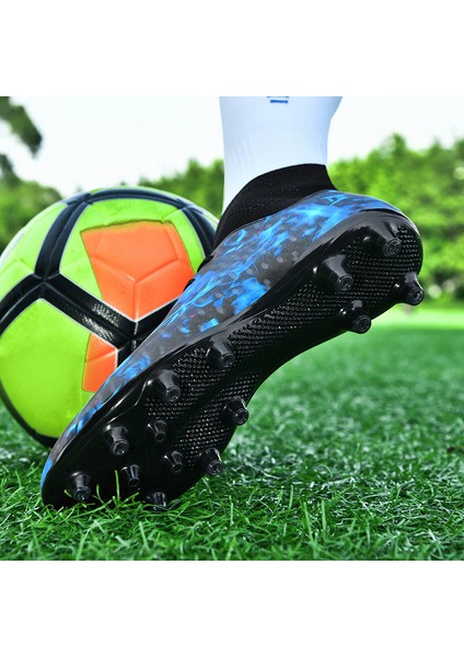 Erkek Futbol Krampon - Mavi (Yurt Dışından)