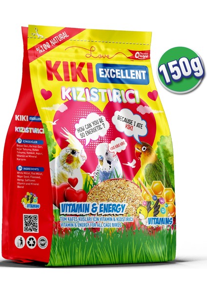 Kıkı Excellent Kuş Kızıştırıcı 150 Gr. KB322