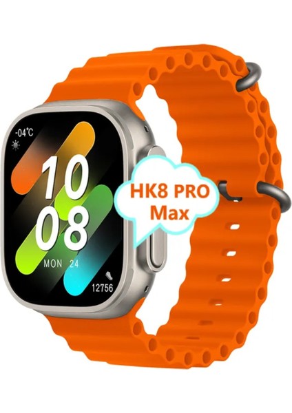 Hk8 Pro Max Ultra 2,12'' Amoled Ekran Akıllı Saat