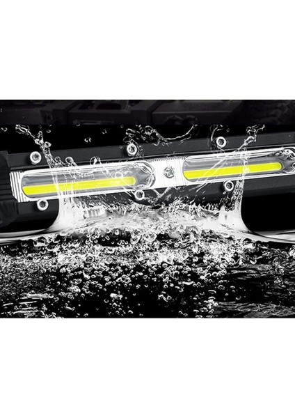 18W Cob Bar 180MM LED Off Road 12/24V Su Geçirmez Spot Tekne Çalışma Lambası Sisfarları