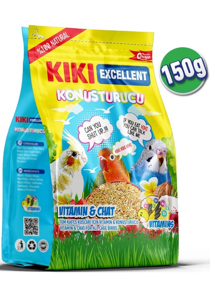 Kıkı Excellent Kuş Konuşturucu 150 Gr. KB321