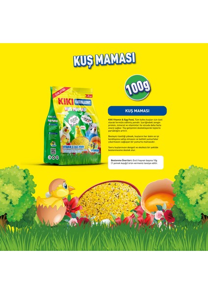 Kıkı Excellent Kuş Maması 100 Gr. KB323