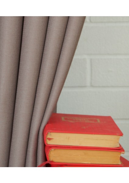 Fon Perde Keten Vizon 1-3 Sık Pile 100X260 modelleri