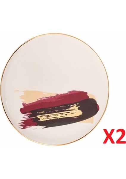 Dash Düz Pasta Tabağı 21CM 2'li 04ALM007900
