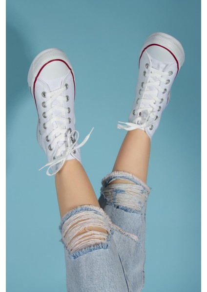 Unisex Keten Siyah Sneaker fiyatları