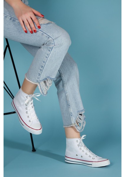 Unisex Keten Siyah Sneaker indirimleri