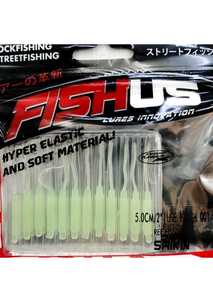 Fishus Soft Yem 5 cm FIKE-5003 (12'li)