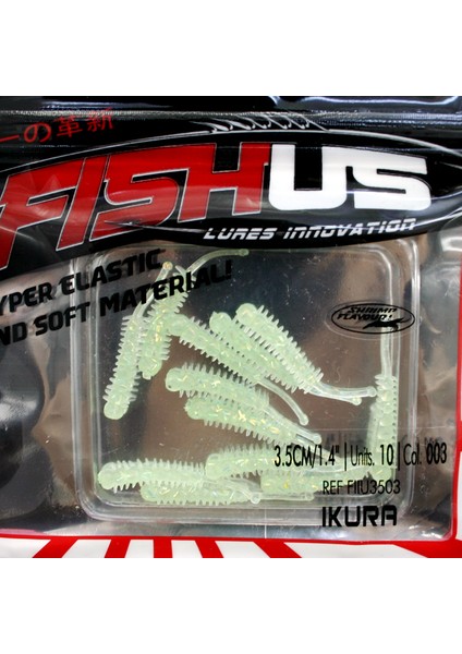 Fishus Soft Yem 3.5 cm FIIU-3503 (10'lu)