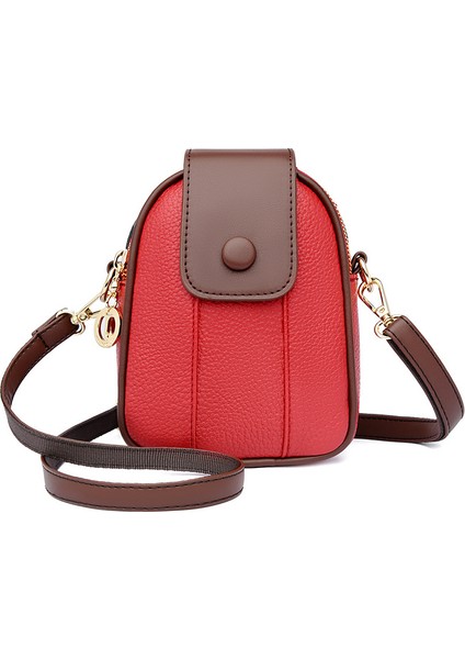 Mini Küçük Çanta Moda Yönlü Messenger Cep Telefonu Çantası (Yurt Dışından)