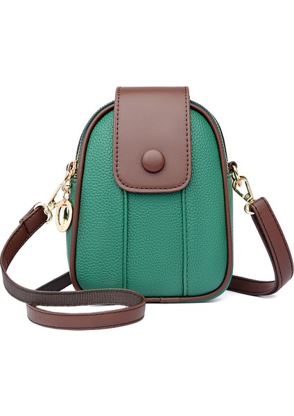 Mini Küçük Çanta Moda Yönlü Messenger Cep Telefonu Çantası (Yurt Dışından)