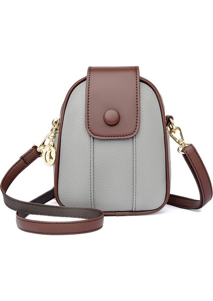 Mini Küçük Çanta Moda Yönlü Messenger Cep Telefonu Çantası (Yurt Dışından)