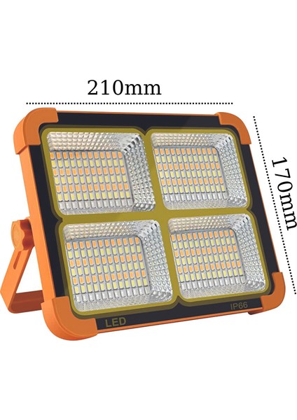 Forlife 120WATT Solar Çok Fonksiyonlu Seyyar Mobil Projektör (Ayaklı)