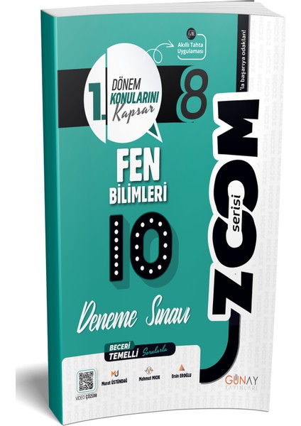 8. Sınıf Fen Bilgisi 10’lu Branş Denemeler