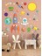 Çocuk Odası Gezegenleri Için Uzay Elementleri 60 x 50 cm 1 Adet Çocuk Odası Duvar Sticker Dekorasyon Md 2 2