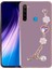 - Xiaomi Redmi Note 8 - Kılıf El Tutamaçlı Kamera Korumalı Taka Silikon Kapak - Mor 1