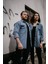 Thenewwear Yırtık Detaylı Kot Gömlek 2