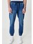 Lee Regular Fit Normal Kesim Normal Bel Jogger Esnek Jean Kot Pantolon 1