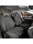 Renault Megane 3 Lüx Full Deri Oto Koltuk Kılıfı Ön Arka Takım (Giydirme Tip) Füme 1