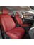 Jeep Grand Cheroke Yeni Lüx Full Deri Oto Koltuk Kılıfı Ön Arka Takım (Giydirme Tip) Kırmızı 1