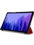 Samsung Galaxy Için Tablet Kılıfı Tab A7 10.4 (2020) T500 / T505 Kırmızı (Yurt Dışından) 4