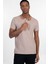 Slim Fit Melanj Düz Polo Yaka T-Shirt 1