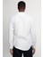Slim Fit Uzun Kol Biyeli Yaka Düğmeli Keten Erkek Gömlek - Tudors 4