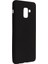 A8 Plus 2018 Kılıf Premium Rubber Silikon - Siyah 1