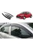 Peugeot 207 2006-2012 Uyumlu Mugen Cam Rüzgarlığı Seti Piano Black 4lü Ithal 1