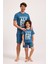 All Day Erkek Çocuk Pijama Üst Lacivert 1