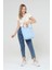 Icone Bag Pembe Renk Kadın Çantası, Yanları Cepli Kanvas Bez Çanta, Ayarlanabilir Kolon Askılı ve Fermuarlı 3