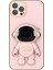 Iphone 12 Pro Kılıf Astronot Standlı Silikon + Ekran Koruyucu 1