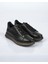Minimalist Deri Sneaker - Platform Taban - Günlük Spor 3