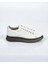 Minimalist Deri Sneaker - Platform Taban - Günlük Spor 1