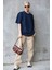 Lacivert Bisiklet Yaka Basic Oversize T-Shirt MG1687 4