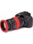 ECLR58R Lens Rim 58MM (Kırmızı) 5
