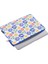 G51-T0121 2parça/set Büyük Çiçek Suluboya Boyama Pu Defter Çantası 15 Inç Fermuarlı Dizüstü Bilgisayar Kılıfı + Küçük Çanta (Yurt Dışından) 2