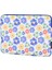 G51-T0121 2parça/set Büyük Çiçek Suluboya Boyama Pu Defter Çantası 15 Inç Fermuarlı Dizüstü Bilgisayar Kılıfı + Küçük Çanta (Yurt Dışından) 4
