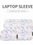 G50-T0111 11 Inç Pu Dizüstü Kılıf Karikatür Hayvan Desen Dizüstü Bilgisayar Fermuar Çantası + Küçük Çanta Seti (Yurt Dışından) 2