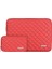 L19-T0421 Litchi Doku Rhombus Sleeve Çanta 11 Inç Dizüstü Bilgisayarlar Için Anti-Çizim Anti-Çantalı Kasa Not Defteri Küçük Çanta Ile Taşınabilir Ince Kasa (Yurt Dışından) 1