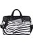 G33-C24 13 "macbook Pu Deri Zebra Desen Zipper Cep Dizüstü Bilgisayar Koşusu Kollu (Yurt Dışından) 1