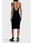 Organik Pamuklu Slim Fit Sırt Dekolteli Midi Elbise J20J221156BEH Bayan Elbise J20J221156 Beh10 2