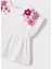 Kız Çocuk Kısa Kol T-Shirt Beyaz/fuşya 3059 2