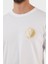 % 100 Pamuk Regular Fit Bisiklet Yaka T Shirt Erkek T Shirt 74GAHT10 CJ00T G03 4