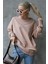 Pudra Basic Oversize Kadın Sweatshirt MG168610 2