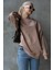 Pudra Basic Oversize Kadın Sweatshirt MG168610 3