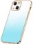 Iphone 14 Plus Mavi Için Kaplama Gradyan Telefon Kılıfı (Yurt Dışından) 1